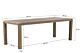 Garden Collections Madera/Bristol 220 cm dining tuinset 7-delig