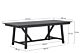 Lifestyle Parma/General 217/277 cm dining tuinset 7-delig