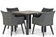 Garden Collections Milton/Young 92 cm dining tuinset 5-delig