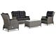 Garden Collections New Castle stoel-bank loungeset 4-delig