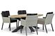 Garden Collections Oxbow/Brookline 200 cm dining tuinset 5-delig