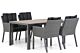 Garden Collections Oxbow/Young 155 cm dining tuinset 5-delig