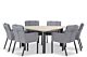 Lifestyle Parma/Derby 152 cm triangel dining tuinset 7-delig