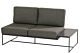 4 Seasons Outdoor Patio platform 2 seater left with 4 cushions