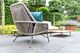 4 Seasons Outdoor Ramblas/Pacific 100 cm stoel-bank loungeset 4-delig