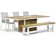 Lifestyle Ultimate/Los Angeles/Seaside 220 cm dining tuinset 5-delig