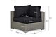 Garden Collections Toronto chaise longue loungeset 5-delig