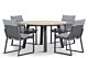 Lifestyle Treviso/Derby 130 cm dining tuinset 5-delig