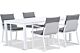 Lifestyle Treviso/Concept 180 cm dining tuinset 5-delig 