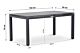Lifestyle Salina/Concept 160 cm dining tuinset 5-delig