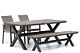 Lifestyle Upton/Forest 180 cm dining tuinset 4-delig