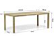 Garden Collections Kingston/Weston 210 cm dining tuinset 7-delig