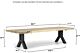 Lifestyle Dallas/Woodside 300 cm dining tuinset 9-delig