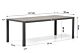 Coco Azzano/Young 217 cm dining tuinset 7-delig