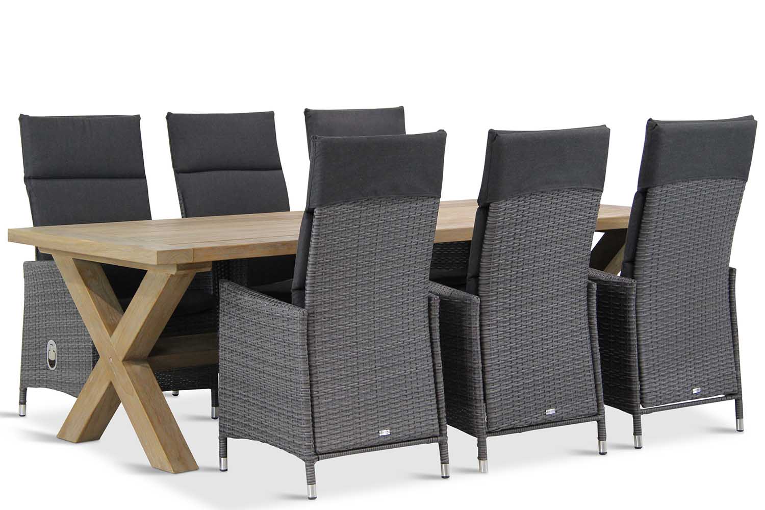 Garden Collections Denveroregon 240 Cm Dining Tuinset 7 Delig garden collections kopen in de aanbieding Garden Collections Denveroregon 240 Cm Dining Tuinset 7 Delig garden collections kopen in de aanbieding