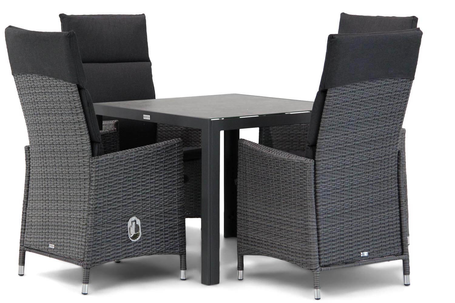 Garden Collections Denver/Varano 90 cm dining tuinset 5-delig