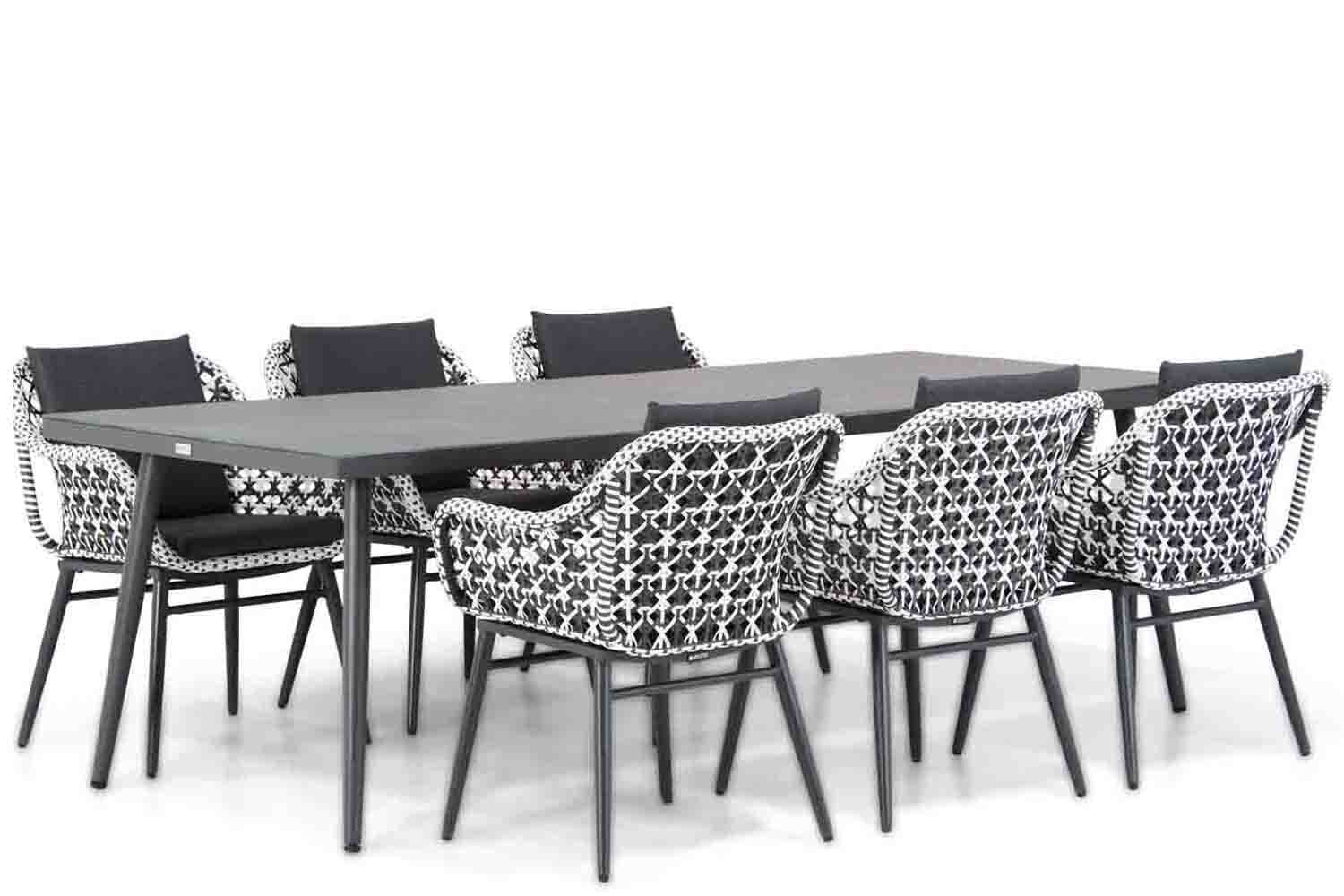 Lifestyle Dolphin/Sophia 240 cm dining tuinset 7-delig