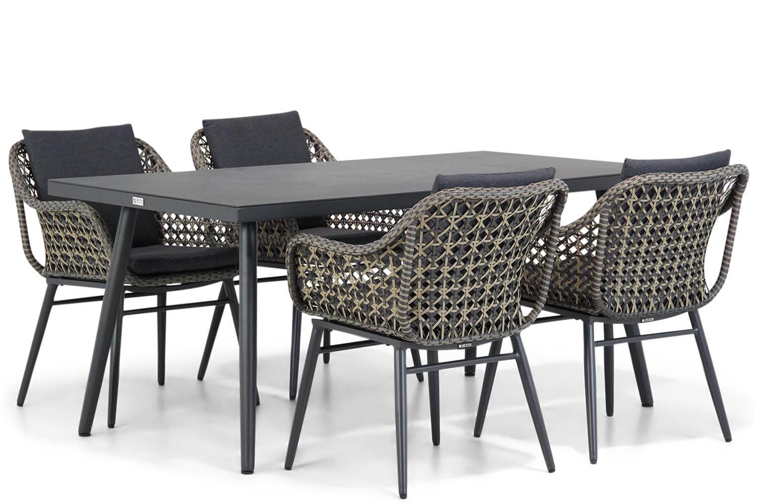 Lifestyle Dolphin-Valencia 170 cm dining tuinset 5-delig