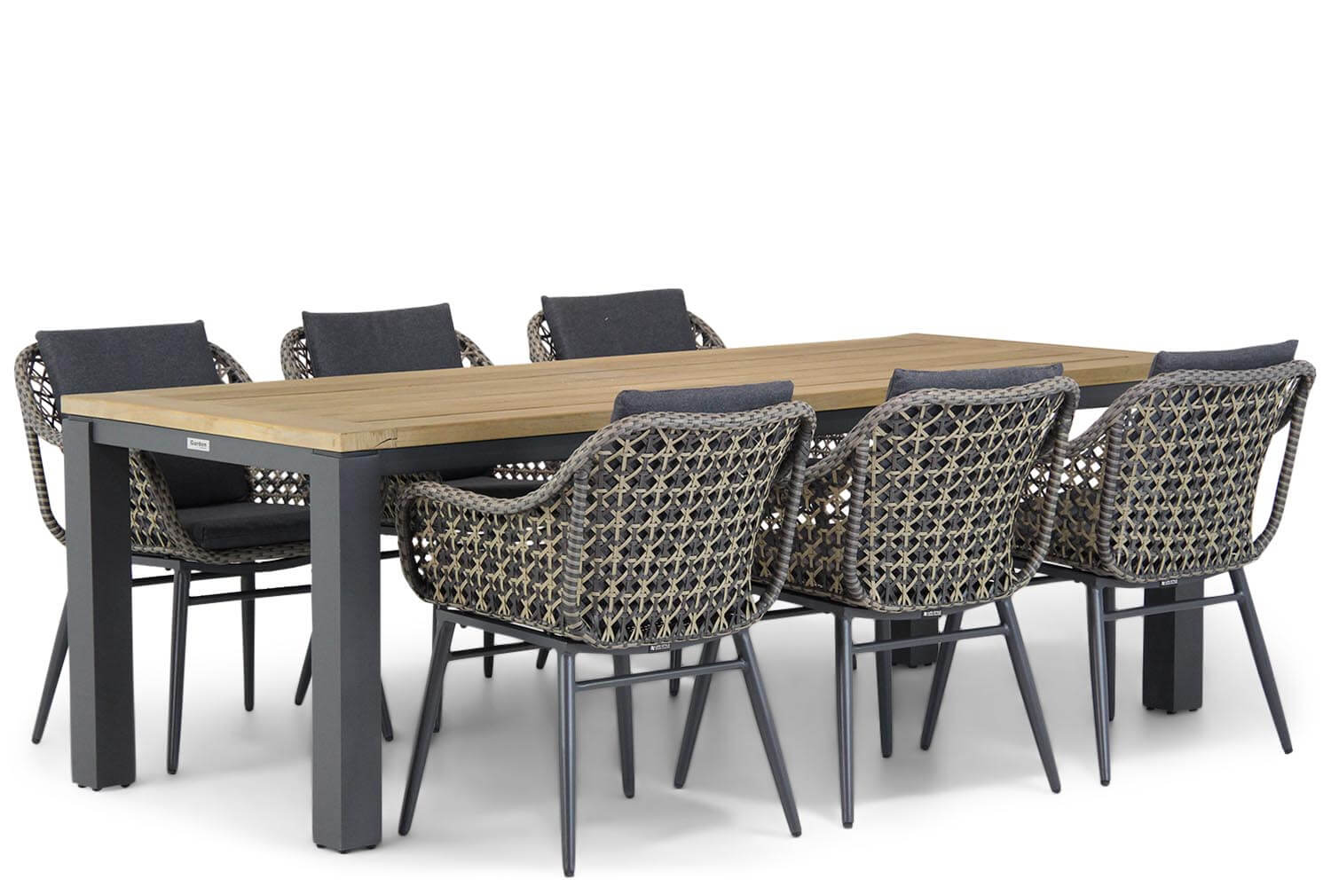 Lifestyle Dolphin/Veneto 230 cm dining tuinset 7-delig