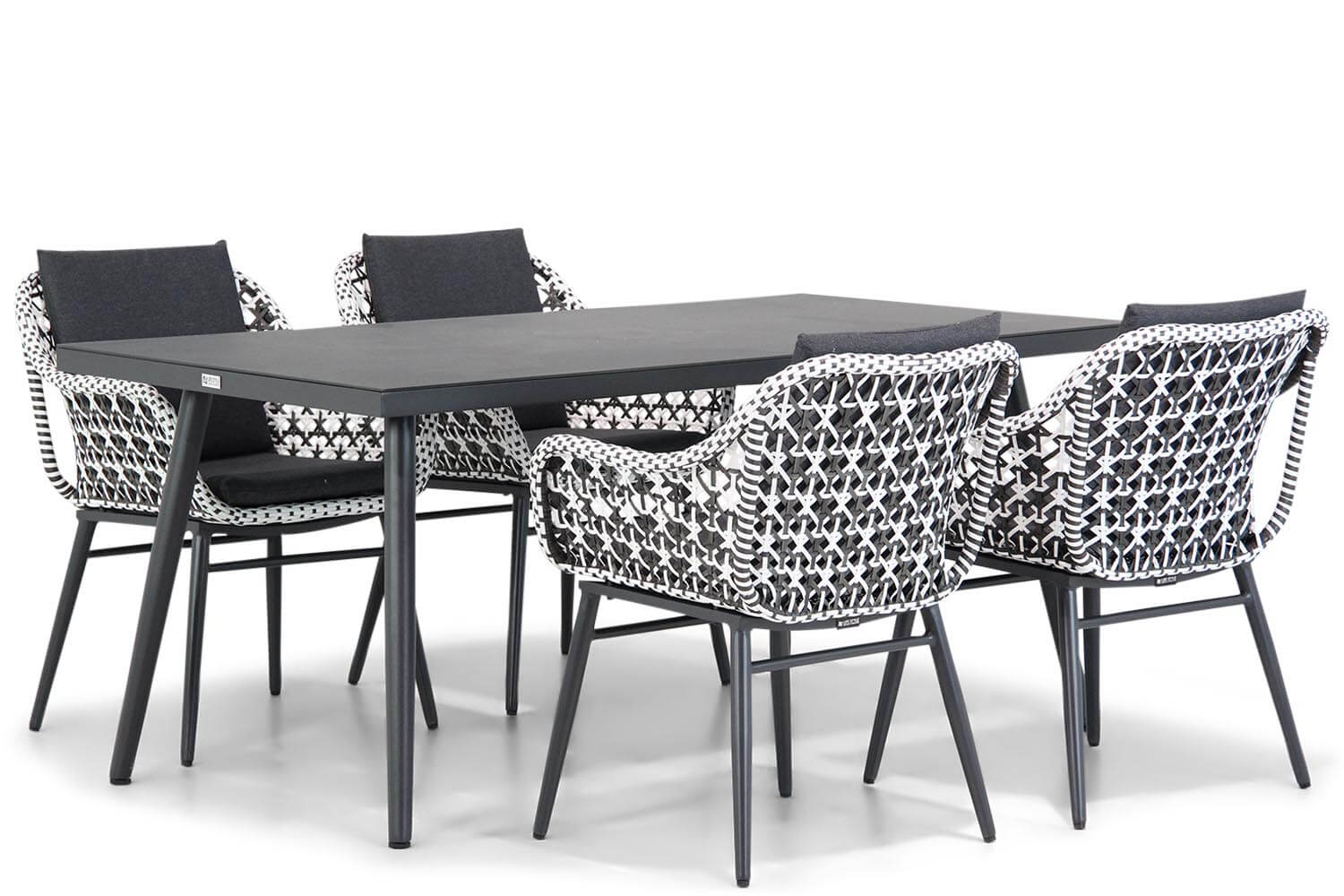 Lifestyle Dolphin-Valencia 170 cm dining tuinset 5-delig