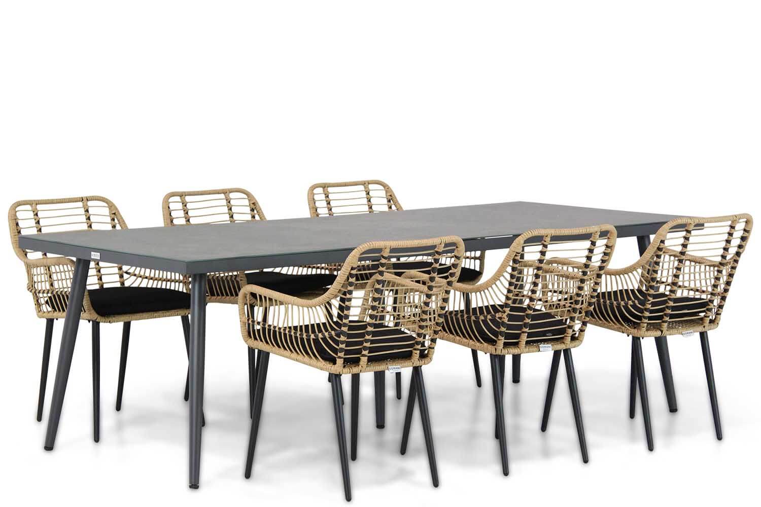Domani Certo/Sophia 240 cm dining tuinset 7-delig aanbieding