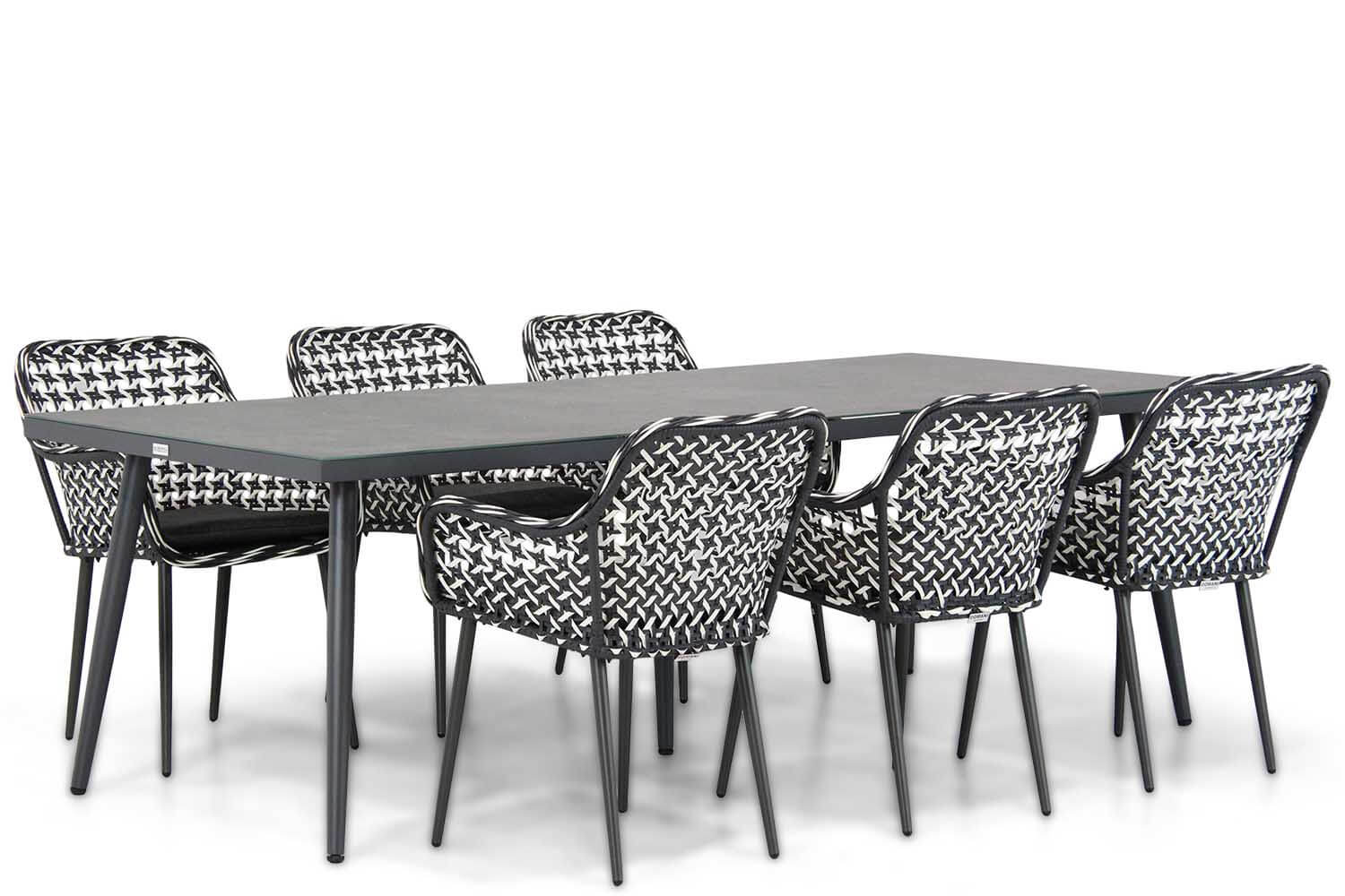 Domani Emory/Sophia 240 cm dining tuinset 7-delig