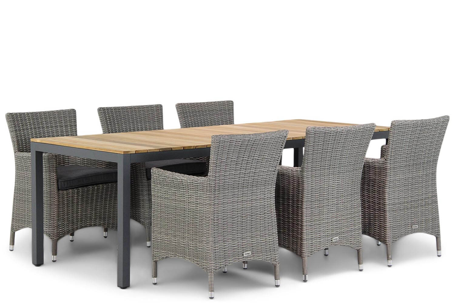 Garden Collections Dublin/Mazzarino 220 cm dining tuinset 7-delig