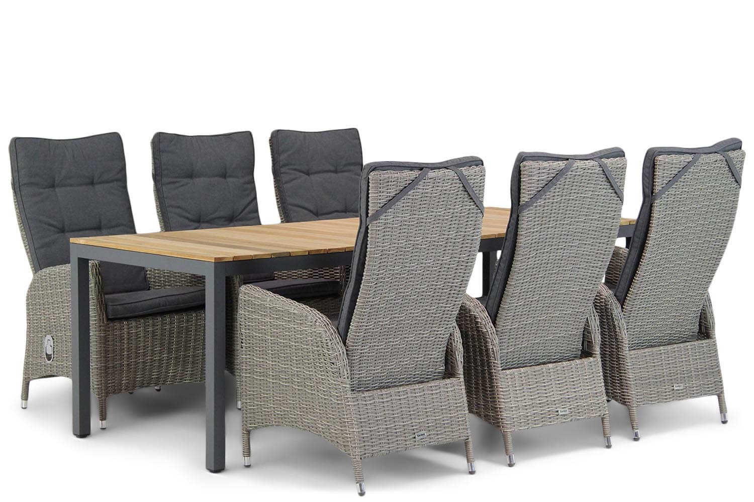 Garden Collections Lincoln/Mazzarino 220 cm dining tuinset 7-delig