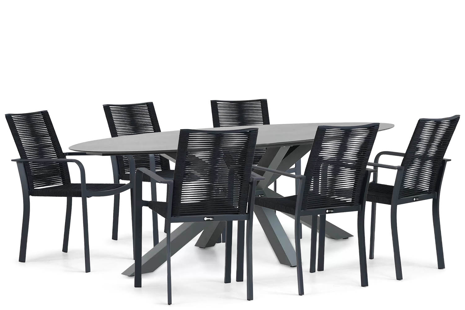 Santika Annisa/Ellisse 240 cm dining tuinset 7-delig