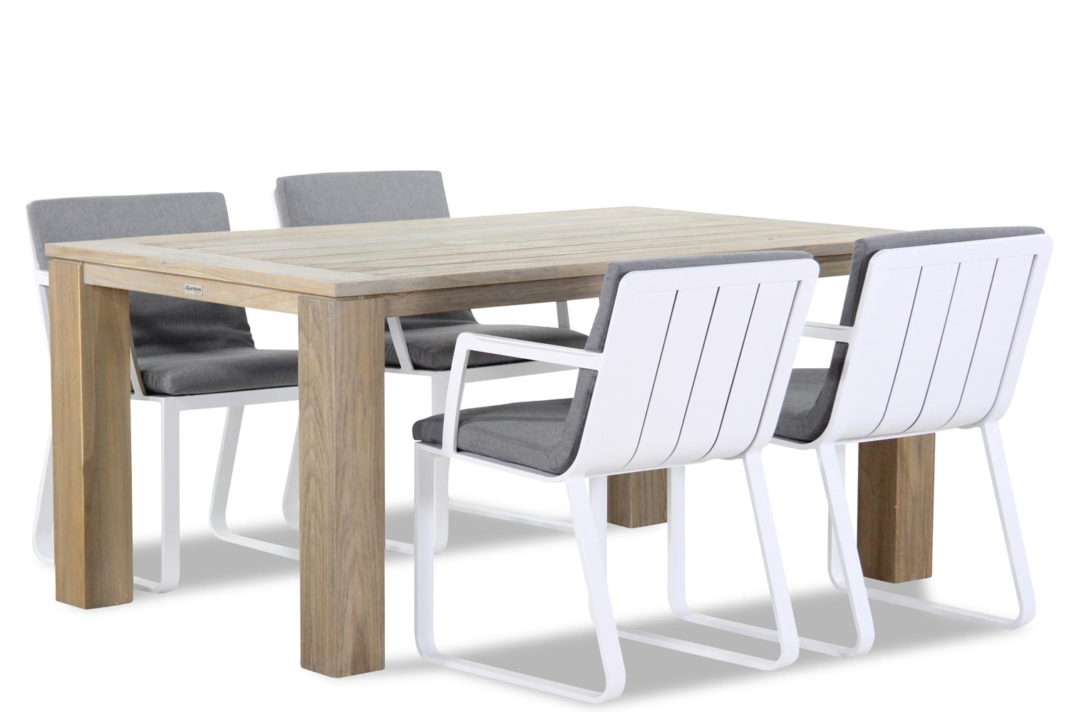 Lifestyle Estancia/Brighton 165 cm dining tuinset 5-delig