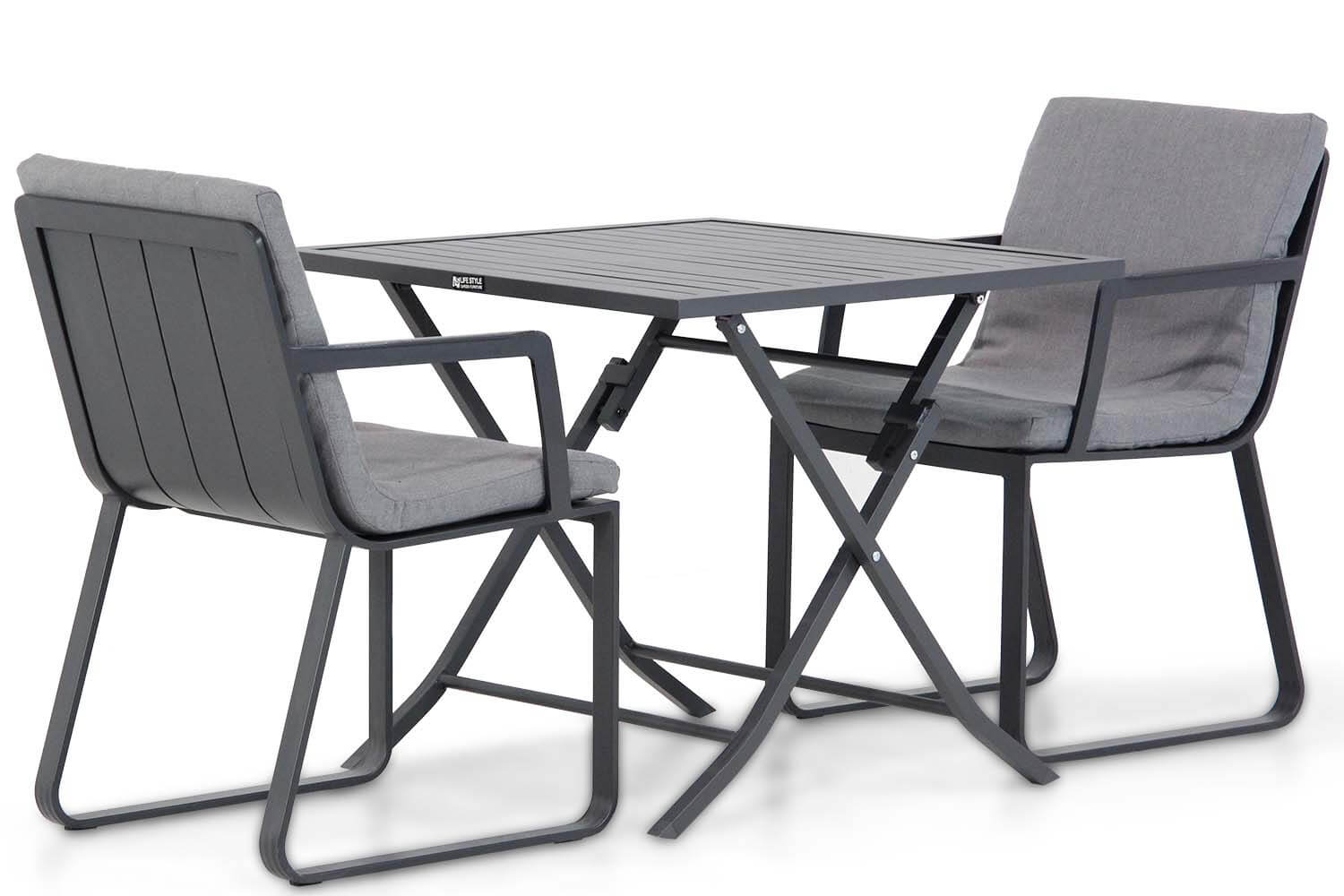 Lifestyle Estancia/Nicola 80 cm dining tuinset 3-delig