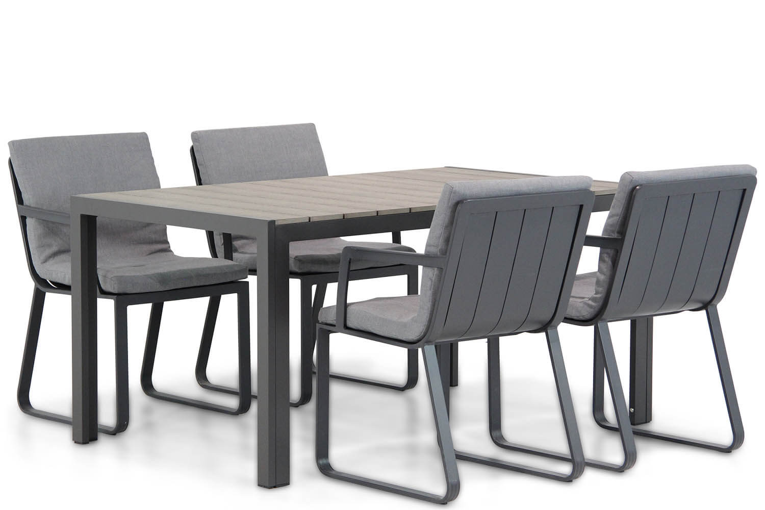 Lifestyle Estancia/Young 155cm dining tuinset 5-delig
