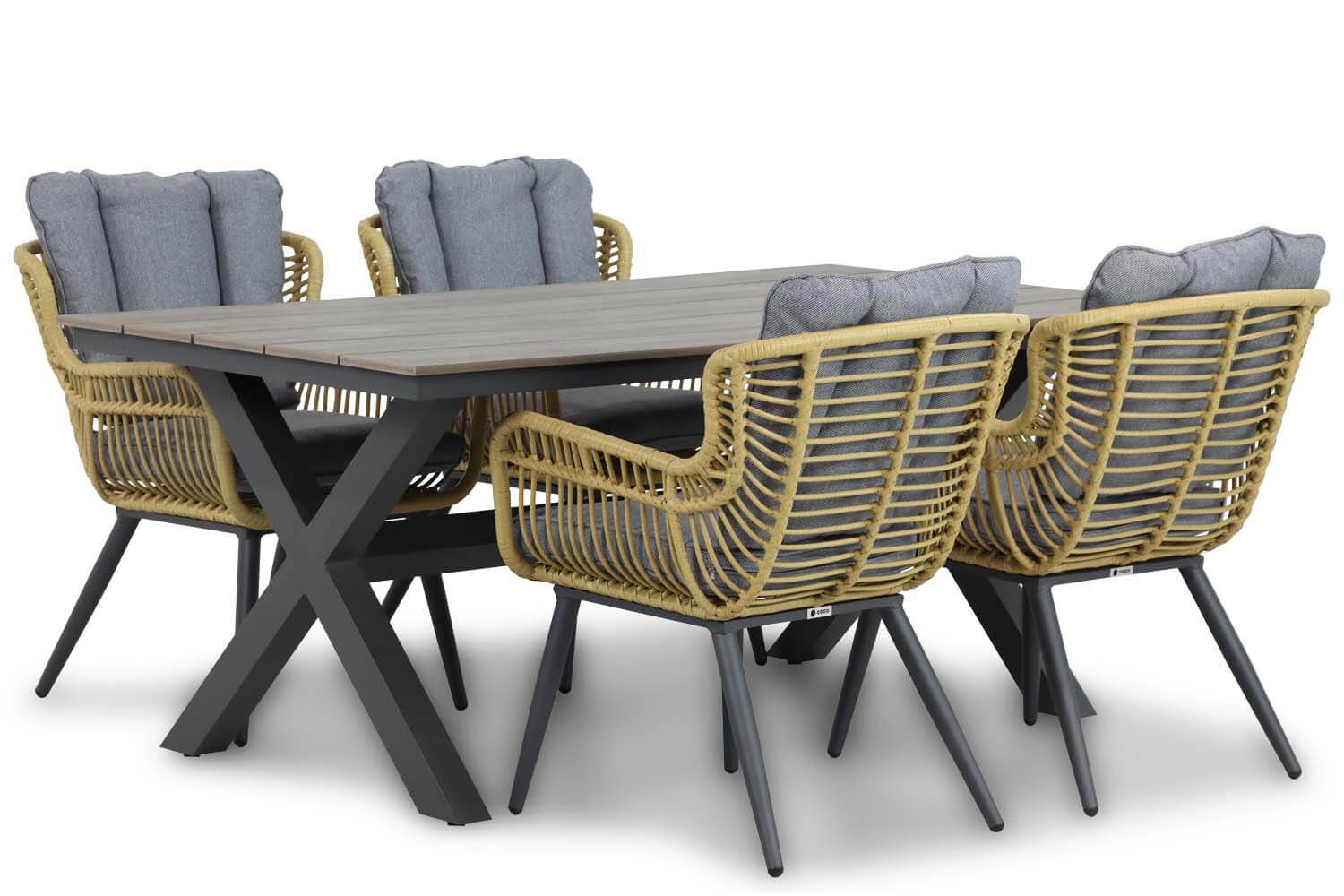 Coco Azzano-Forest 180 cm dining tuinset 5-delig