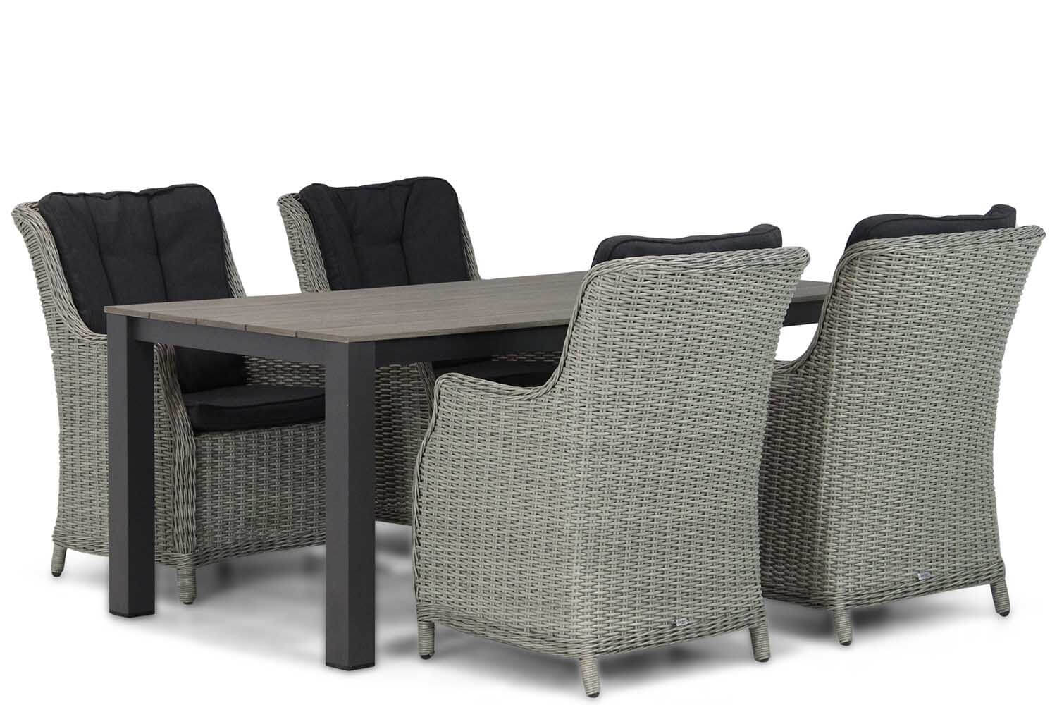 Garden Collections Buckingham/Valley 180 cm dining tuinset 5-delig
