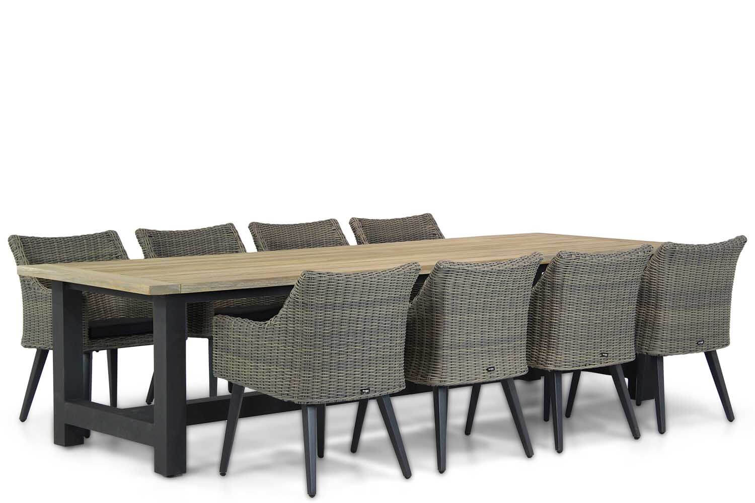 Garden Collections Milton/San Francisco 300 cm dining tuinset 9-delig