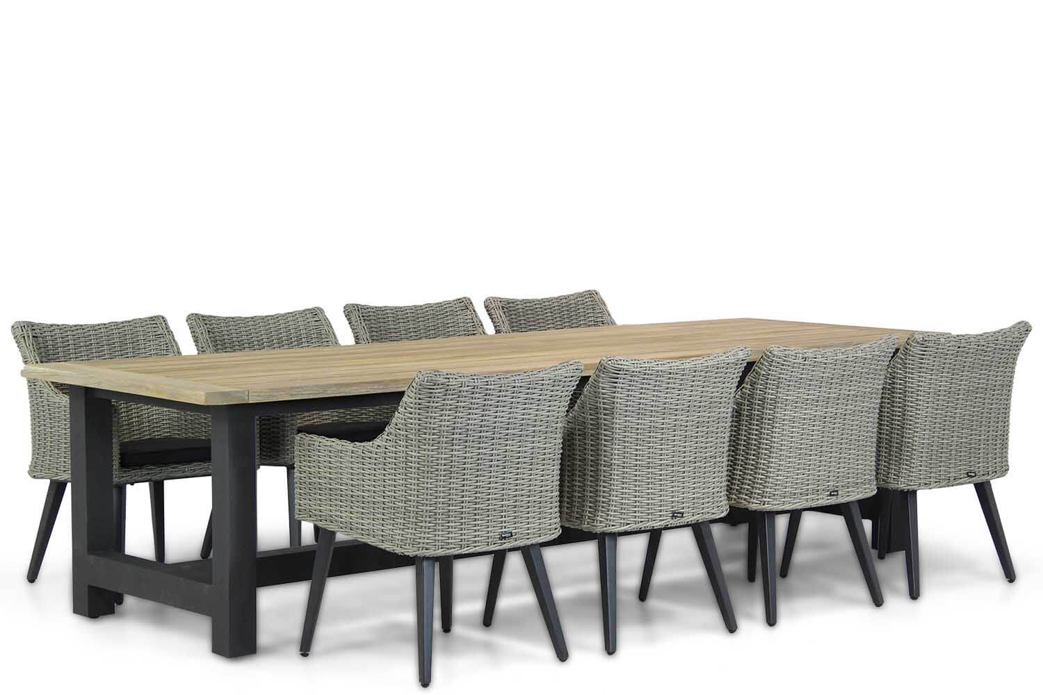 Garden Collections Milton/San Francisco 300 cm dining tuinset 9-delig