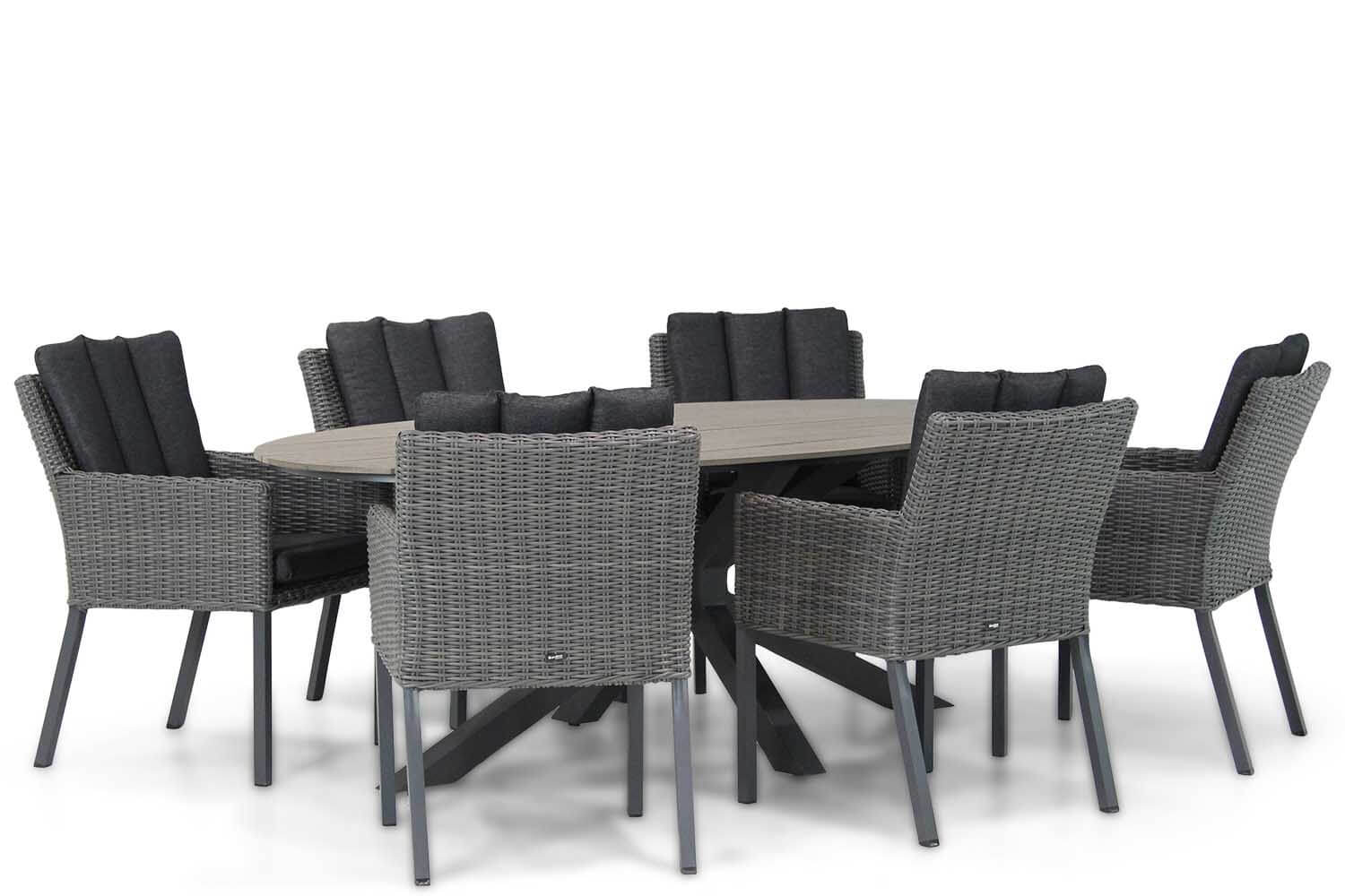 Garden Collections Oxbow/Matara 220 cm dining tuinset 7-delig