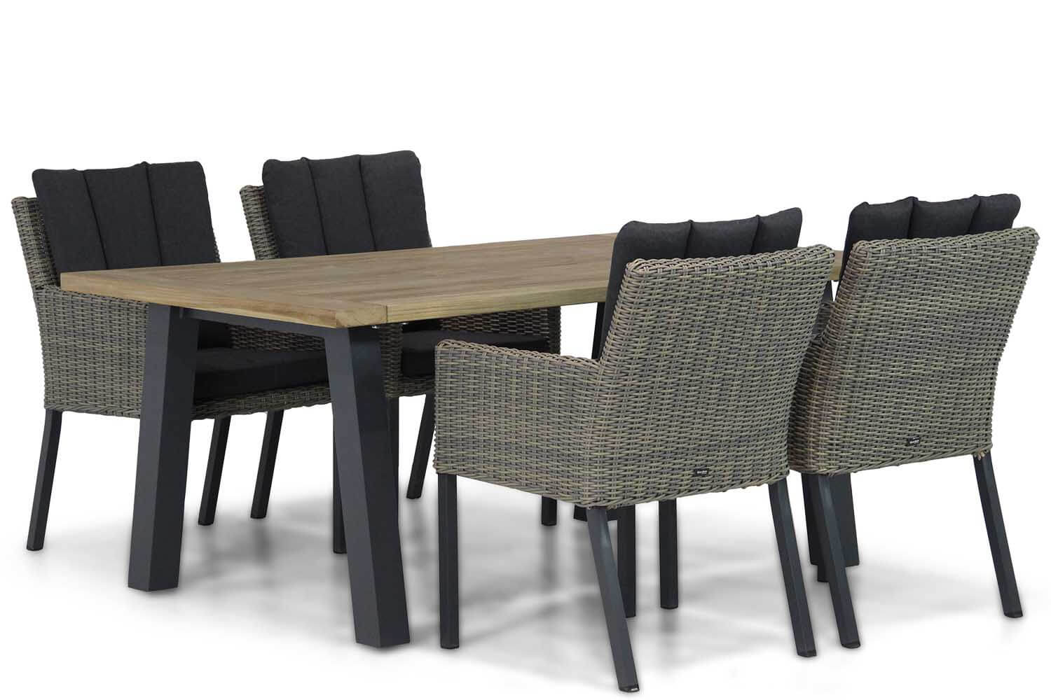 Garden Collections Oxbow-Glasgow 180 cm dining tuinset 5-delig