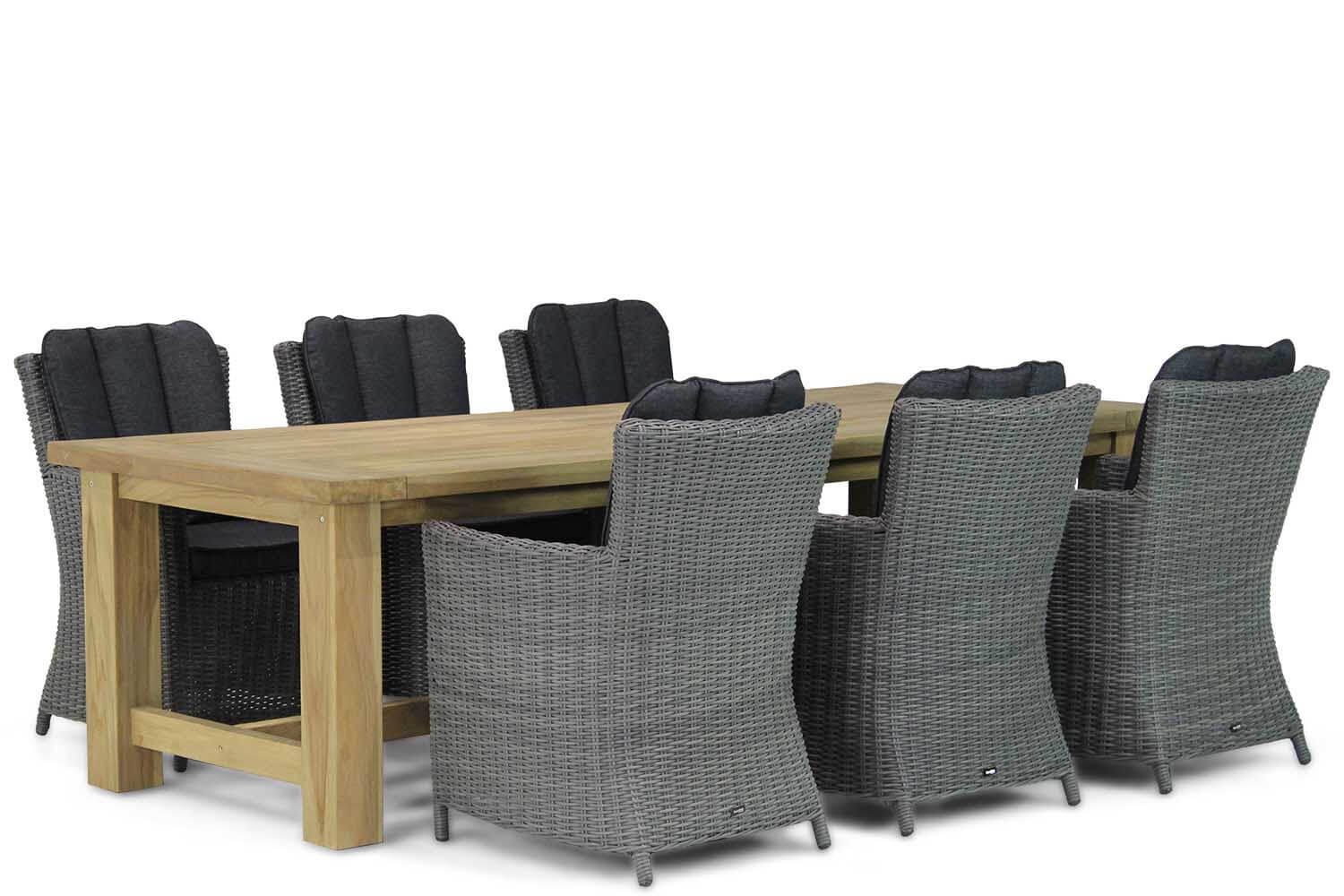 Garden Collections Venerdi-Fourmile 260 cm dining tuinset 7-delig