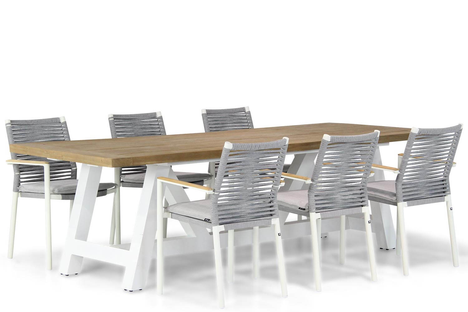 Santika Giovane/Florence 260 cm dining tuinset 7-delig