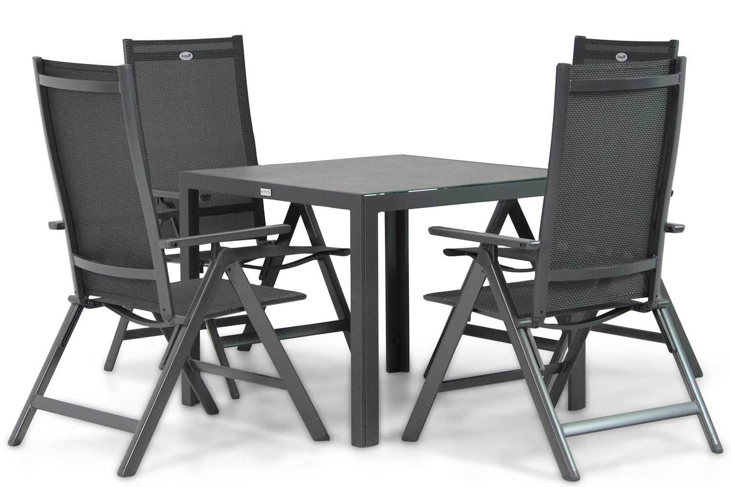 Hartman Aruba/Varano 90 cm dining tuinset 5-delig