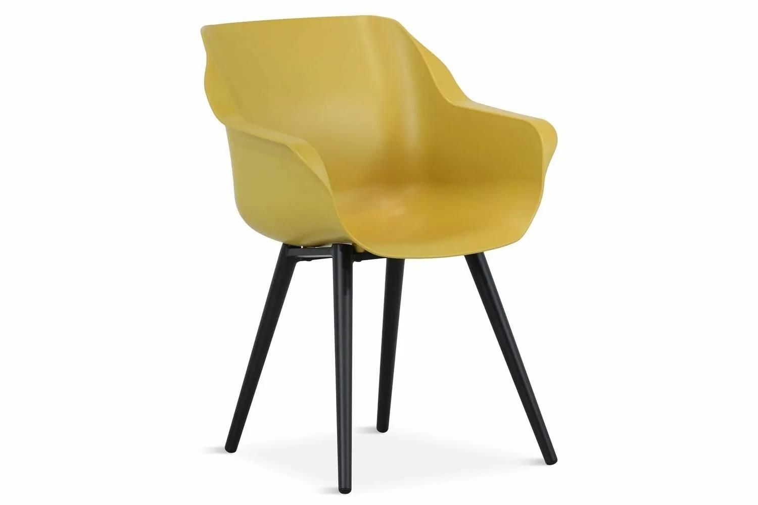 Hartman Sophie studio dining tuinstoel curry yellow 3 + 1 actie