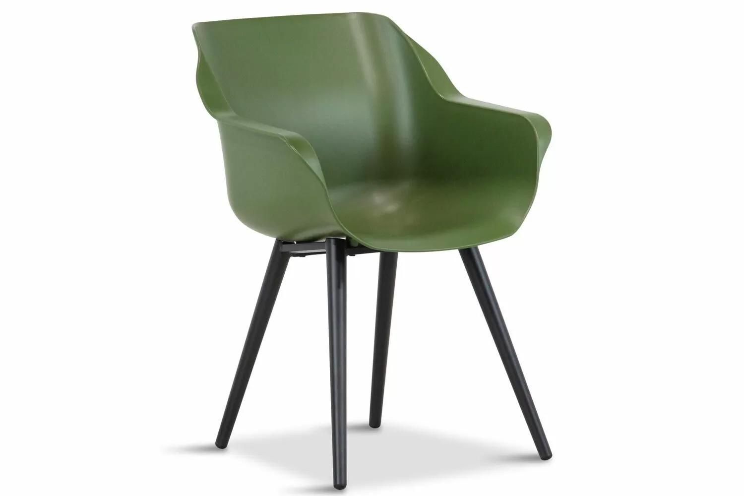 Hartman Sophie studio dining tuinstoel moss green - 3 + 1 actie