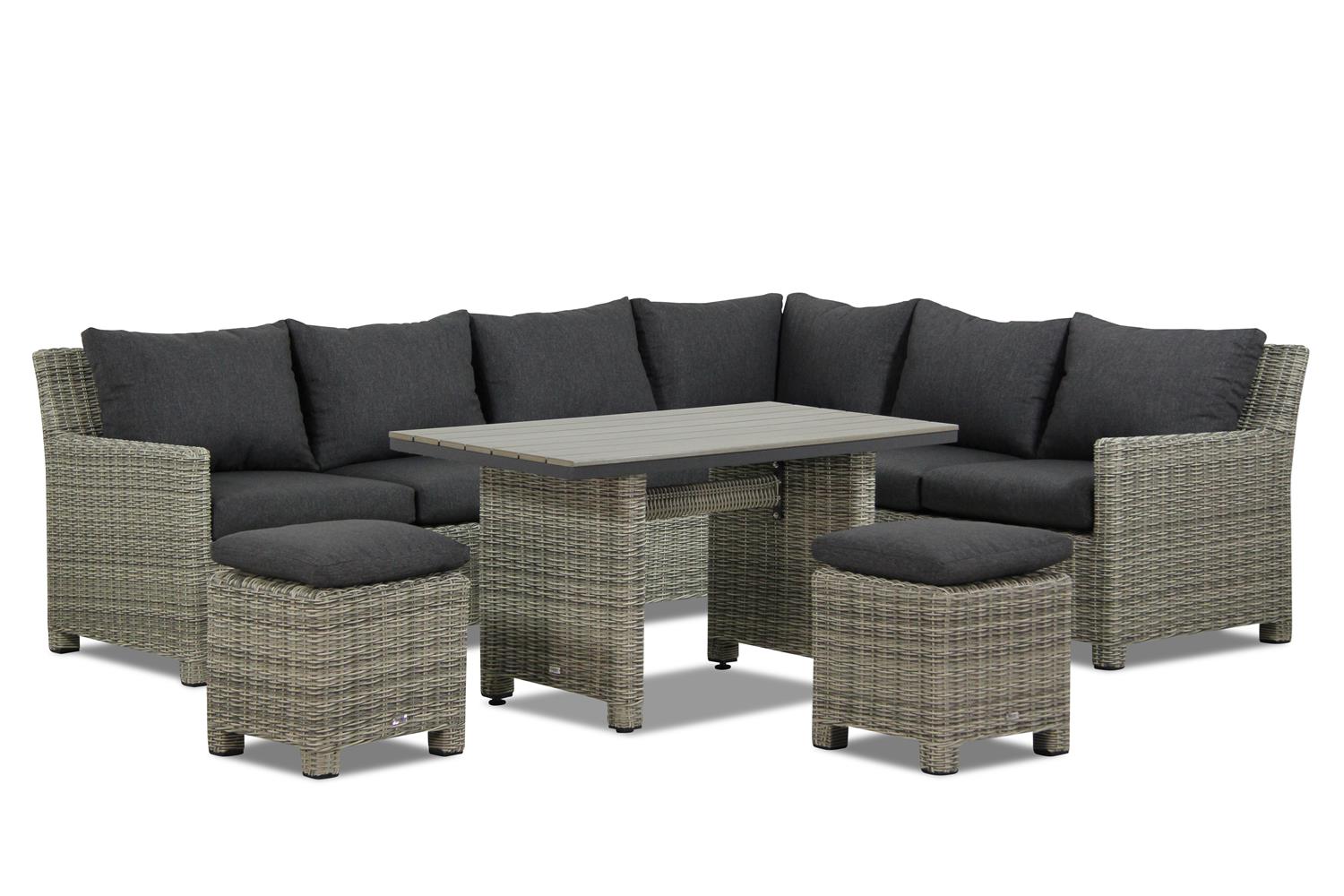 Garden Collections Lusso Dining Loungeset 7 Delig garden collections kopen in de aanbieding