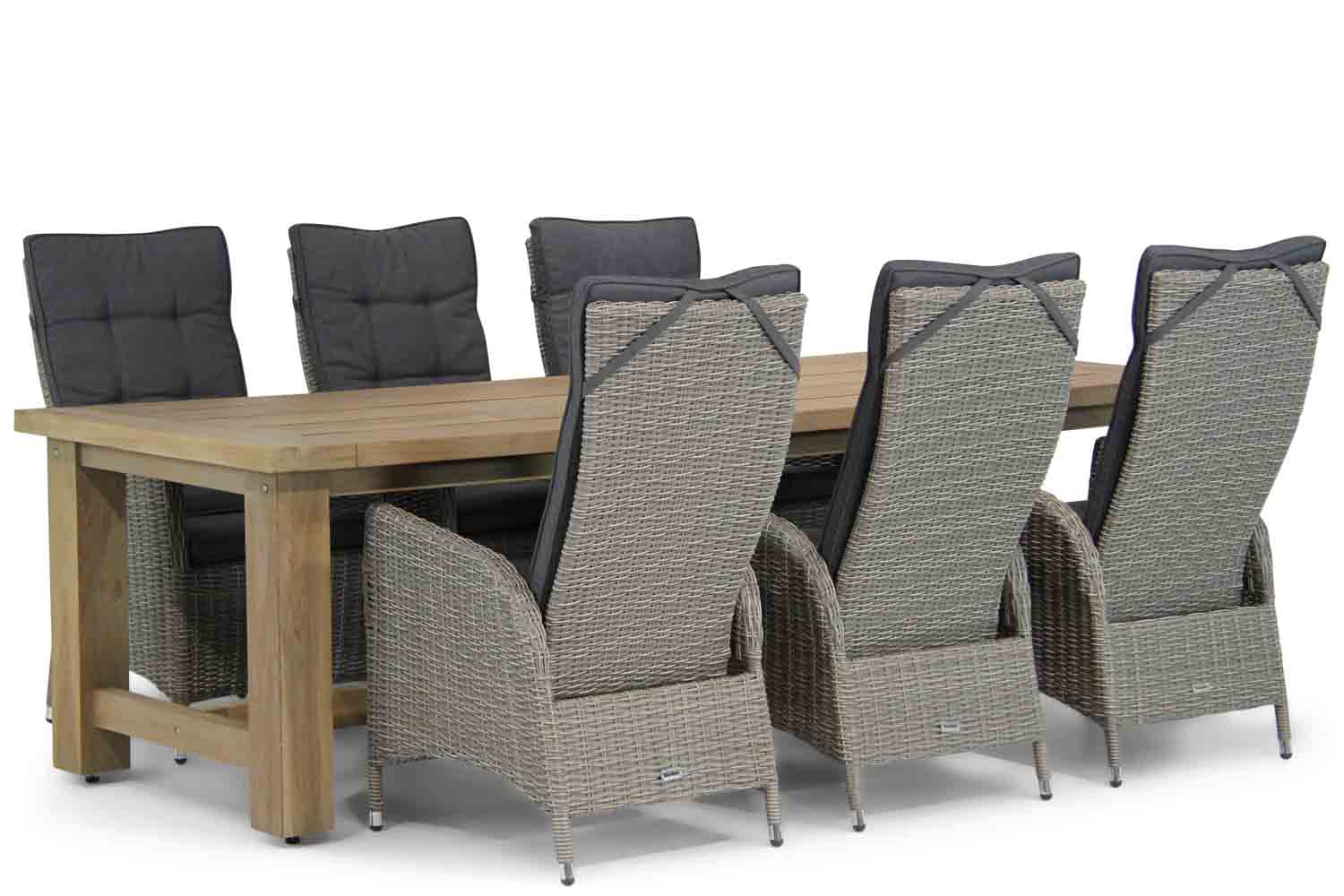 Garden Collections LincolnFourmile 260 cm dining tuinset 7 delig