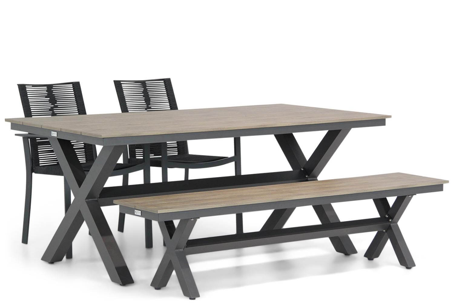 Santika Annisa/Forest 180 cm dining tuinset 4-delig