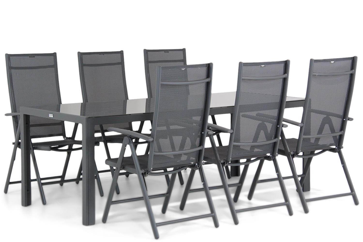 Domani Sortino/Mondello 210 cm dining tuinset 7-delig