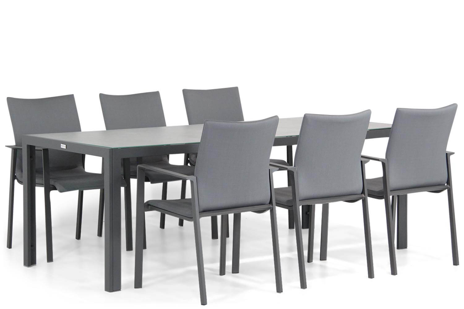 Lifestyle Rome/Varano 210 cm dining tuinset 7-delig