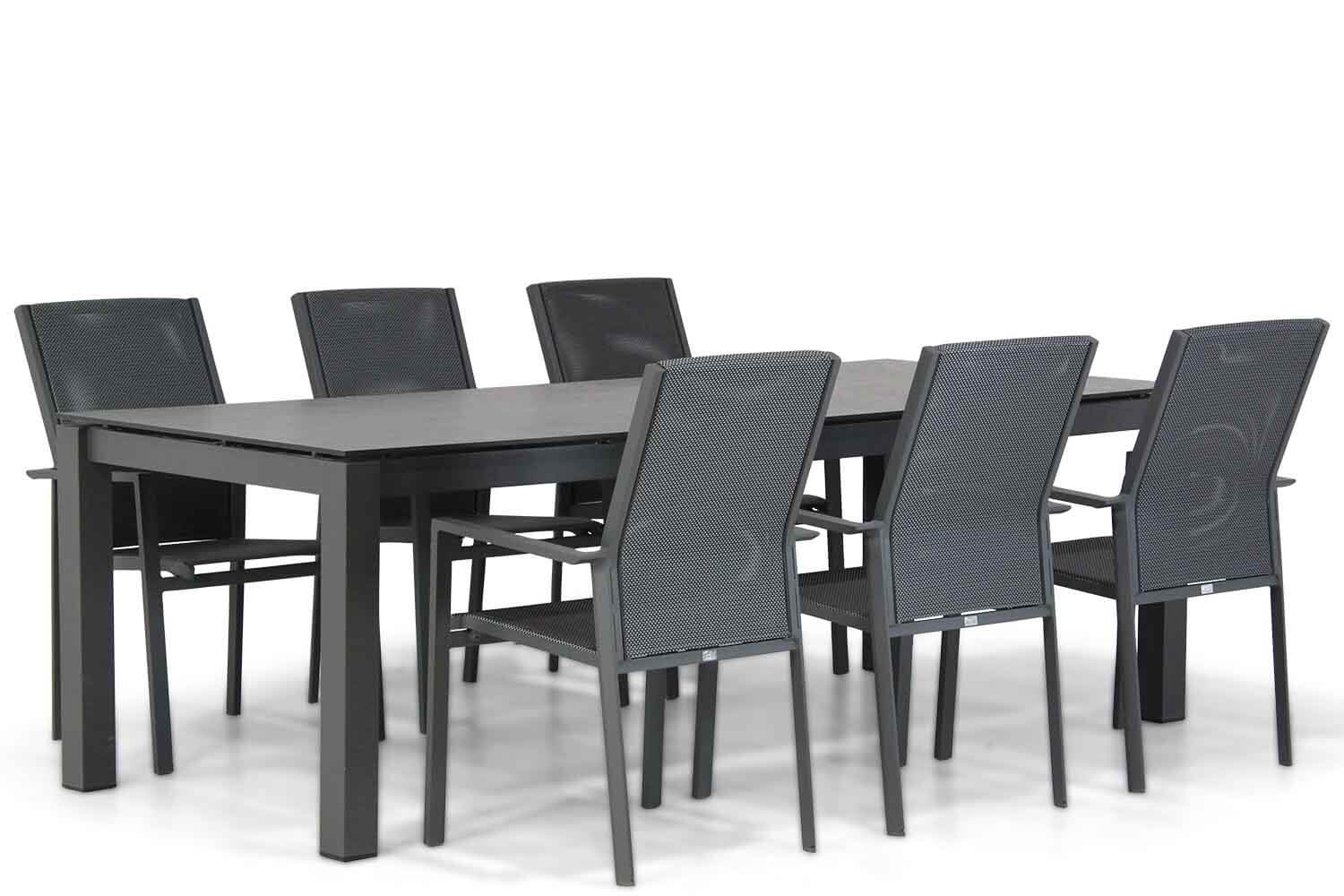 Presto Ricadi/Yukon 240 cm dining tuinset 7-delig