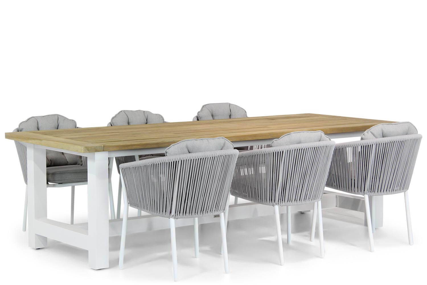 Santika Novita/Los Angeles 260 cm dining tuinset 7-delig